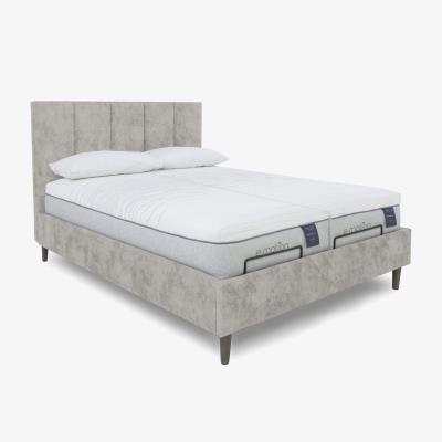 Furniture Village E-Motion Aiko Dual Adjustable Bed Frame with Massage Function - King Size - Sage