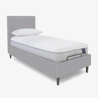 Furniture Village E-Motion Yumi Adjustable Bed Frame - Single - Seven Lilac
