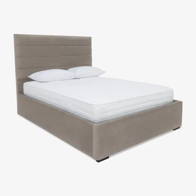 Furniture Village Sleep Story - Horizon Electric Ottoman Bed Frame - Double - Plush Mole