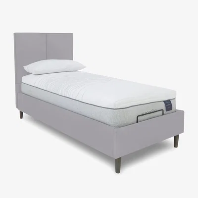 Furniture Village E-Motion Aiko Dual Adjustable Bed Frame with Massage Function - Single - Seven Lilac