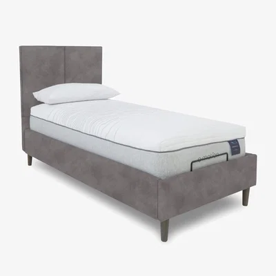Furniture Village E-Motion Aiko Adjustable Bed Frame - Single - Dapple Sterling