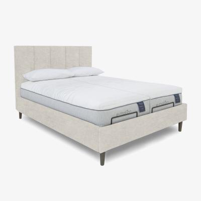 Furniture Village E-Motion Aiko Dual Adjustable Bed Frame - King Size - Sandstone Pearl