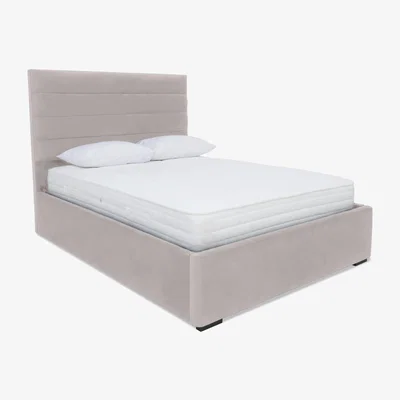 Furniture Village Sleep Story - Horizon Electric Ottoman Bed Frame - Double - Plush Argent