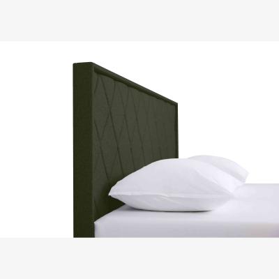Furniture Village TEMPUR - Arc Ergo Smart Base Bed Frame with Quilted Headboard - King Size - Natural Ash