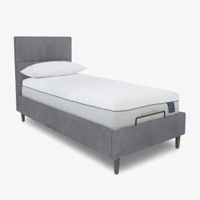 Furniture Village E-Motion Sakura Adjustable Bed Frame - Single - Aston Steel