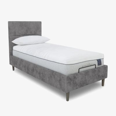 Furniture Village E-Motion Sakura Dual Adjustable Bed Frame with Massage Function - Single - Daytona Pebble