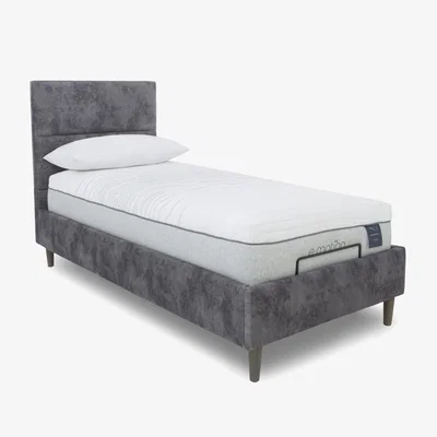 Furniture Village E-Motion Sakura Dual Adjustable Bed Frame with Massage Function - Single - Sage