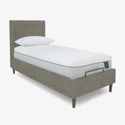 Furniture Village E-Motion Yumi Adjustable Bed Frame - Single - Warm Onyx