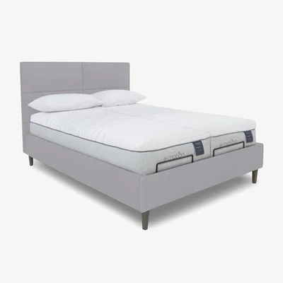 Furniture Village E-Motion Sakura Dual Adjustable Bed Frame - Super King - Seven Lilac