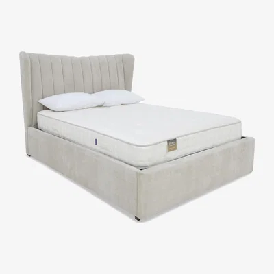Furniture Village Highgrove - Bourne Electric Ottoman Bed Frame - Super King - Aston Linen
