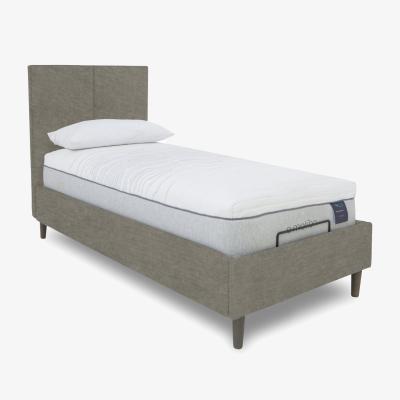 Furniture Village E-Motion Aiko Dual Adjustable Bed Frame with Massage Function - Single - Warm Onyx