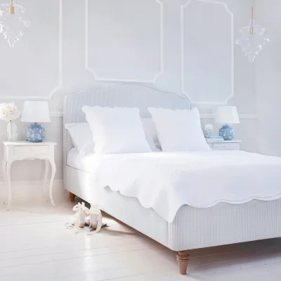 French Bedroom Love In Idleness Reversible Upholstered Bed (Double Bed)