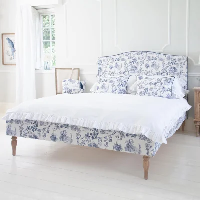 French Bedroom French Toile Bed (Super King Size Bed)