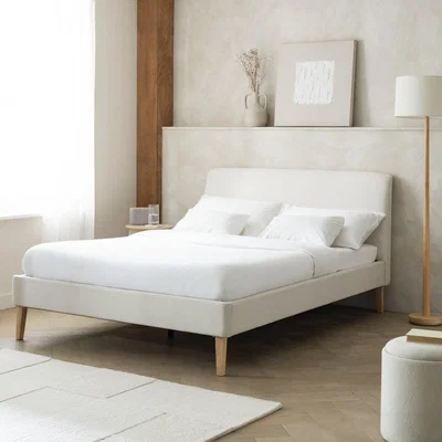 Habitat Habitat Ren Small Double Bed Frame - Cream