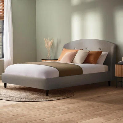 Habitat Silentnight Evana Superking Fabric Bed Frame - Grey