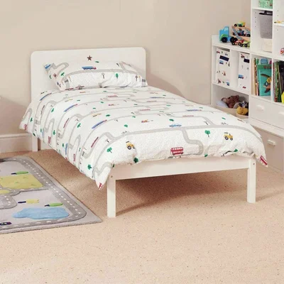 Habitat Great Little Trading Company Star Bright Single Bed - White