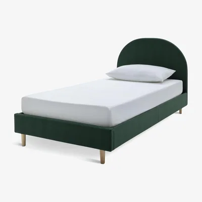 Habitat Habitat Olivia Single Bed Frame - Boucle Green