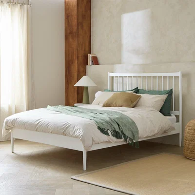 Habitat Habitat Chiltern Spindle Double Wooden Bed Frame - White