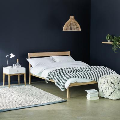 Habitat Habitat Tatsuma Superking Wooden Bed Frame - Ash