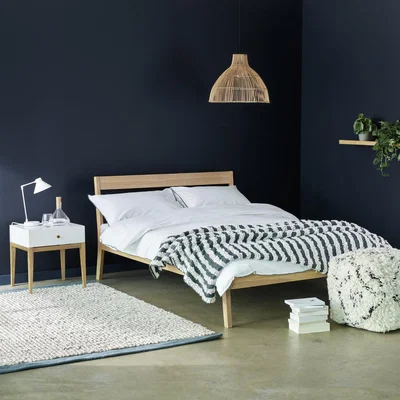 Habitat Habitat Tatsuma Superking Wooden Bed Frame - Ash