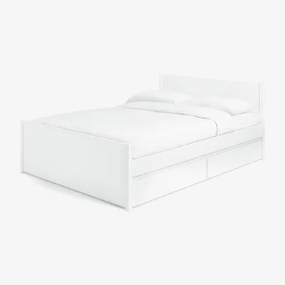 Habitat Habitat Jenson 4 Drawer Small Double Storage Bed Frame-White