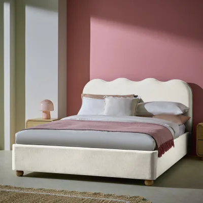 Habitat Habitat Onda End Lift Double Ottoam Bed - Natural