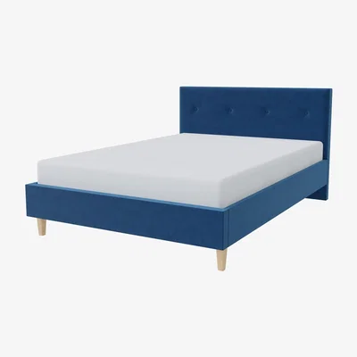 Habitat Millbrook Beds Kingsize Wooden Bed Frame - Blue