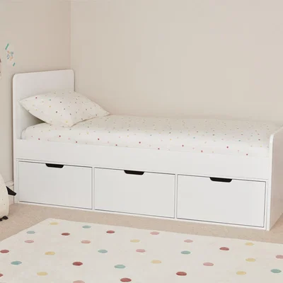Habitat Great Little Trading Company Stowaway 6 Drawer Bed - White