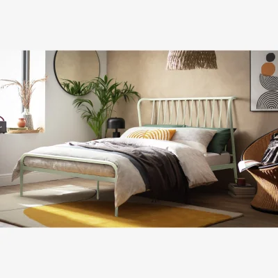 Habitat Habitat Kanso Double Metal Bed Frame - White