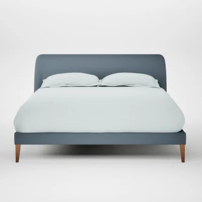 Heal's Heal's Wallis Bed King Smart Cotton Linen Celestial Natural Feet