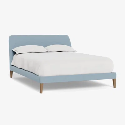 Heal's Heal's Wallis Bed Super King Capelo Linen-Cotton Sea Shanty Natural Feet