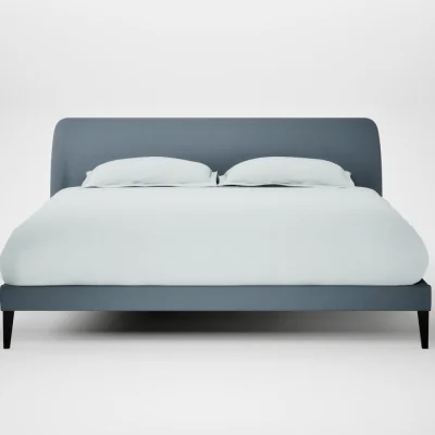 Heal's Heal's Wallis Bed Super King Smart Cotton Linen Celestial Black Feet