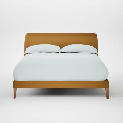 Heal's Heal's Wallis Bed Double Smart Cotton Linen Sahara Natural Feet