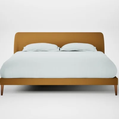 Heal's Heal's Wallis Bed Super King Smart Cotton Linen Sahara Natural Feet