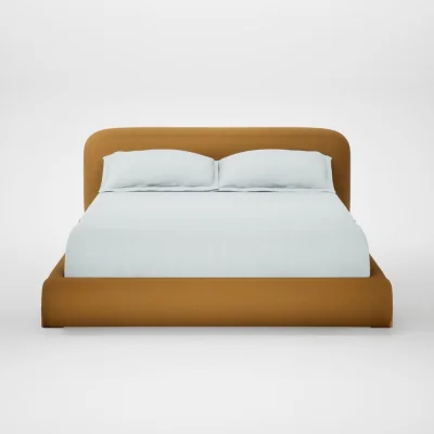 Heal's Heal's Nuvola Bed King Smart Cotton Linen Sahara Natural Feet