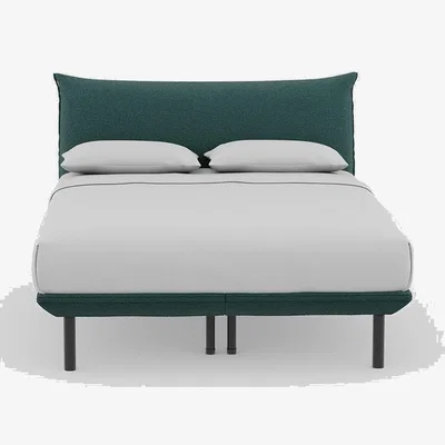 Heal's Heal's Aria Bed King Nova Boucle Panache Box Sprung Black Feet