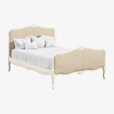 John Lewis Laura Ashley Provencale Bed Frame, Double, Ivory