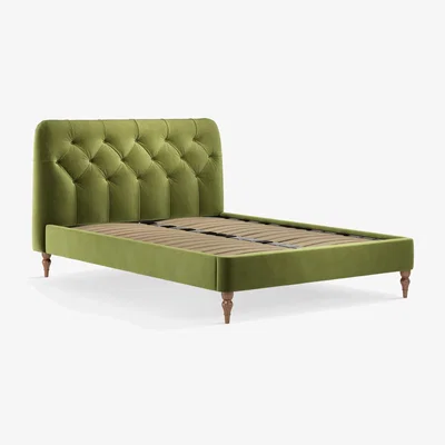 John Lewis John Lewis Button Back Upholstered Bed Frame, King Size