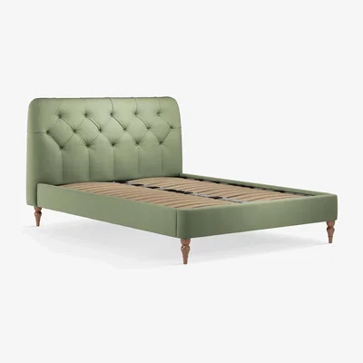 John Lewis John Lewis Button Back Upholstered Bed Frame, Super King Size