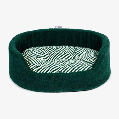 John Lewis Danish Design Herringbone Slumber Dog Bed, Multi