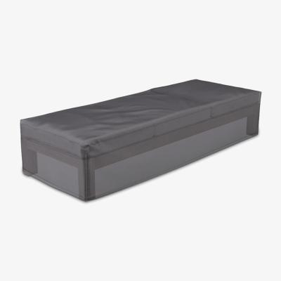 John Lewis Pacific Aerocover Garden Lounge Bed Furniture Cover, 210 x 75cm, Anthracite