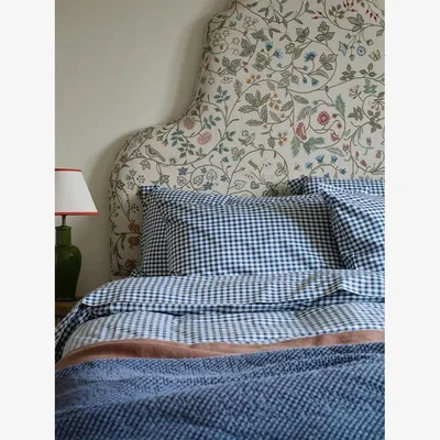 John Lewis Piglet in Bed Washed Cotton Percale Gingham Bedding