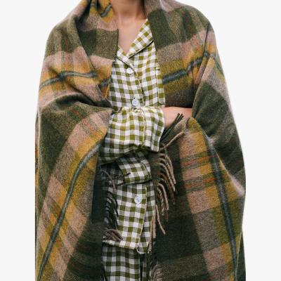 John Lewis Piglet in Bed Cabin Wool Blanket, L185 x W140cm