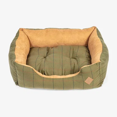 John Lewis Danish Design Tweed Snuggle Medium Dog Bed, Tweed