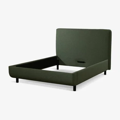 John Lewis Tempur Arc™ Static Disc Form Upholstered Bed Frame, Super King Size