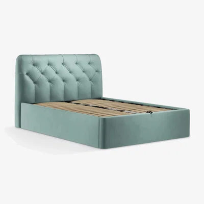 John Lewis John Lewis Button Back Ottoman Storage Upholstered Bed Frame, Double