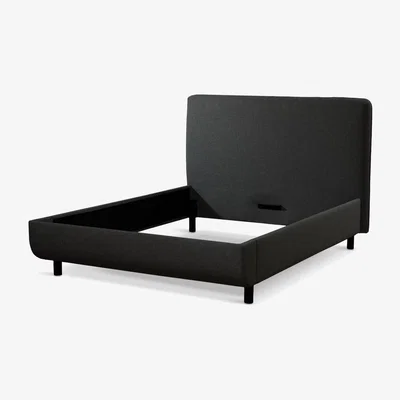 John Lewis Tempur Arc™ Static Disc Form Upholstered Bed Frame, Super King Size