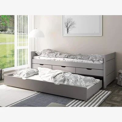 John Lewis Noomi Tomas Captains Bed Frame with Drawers and Trundle