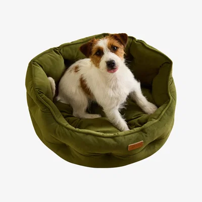 John Lewis Joules Chesterfield Dog Bed, Multi
