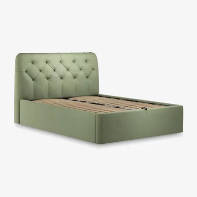 John Lewis John Lewis Button Back Ottoman Storage Upholstered Bed Frame, Double